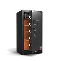 Coffre-fort intelligent ChenGuang avec serrure numérique électronique et serrure à clé, construction tout acier pour la sécurité moderne de la maison et du bureau