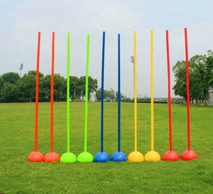 <span class=keywords><strong>Poteaux</strong></span> d'agilité en plastique pour le football, <span class=keywords><strong>poteaux</strong></span> d'entraînement et <span class=keywords><strong>poteaux</strong></span> pliables pour l'entraînement au football - Product Image 3