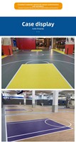 Revêtement de sol PVC pour Pickleball, 3 mm d'épaisseur, écologique, couleur personnalisée, tapis de terrain de sport portable intérieur/extérieur, surface antidérapante, antichoc