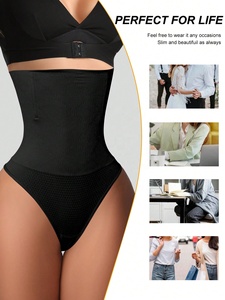 Culotte gainante taille haute sans couture pour femme, effet <span class=keywords><strong>ventre</strong></span> <span class=keywords><strong>plat</strong></span>, sous-vêtement amincissant, gaine sculptante - Product Image 6