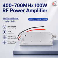 Module d'amplificateur de puissance GaN personnalisable 100W 400-700MHz, module anti-drone, module d'interférence