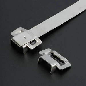 304 acier inoxydable câble boucle aile joints devoir dent serrure acier inoxydable <span class=keywords><strong>bande</strong></span> boucle - Product Image 5