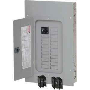 Eaton BR 100A Centro de Carga Interior de 20 Espacios y 40 Circuitos con Paquete de Valor Plug-On Neutral - Product Image 1