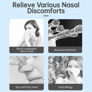 Kesite mũi thủy lợi Natri clorua 2.3% dung dịch muối Hypertonic cho dung dịch phun sương cho Máy phun sương hít nước muối - Product Image 5
