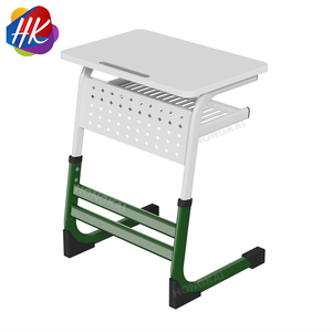 โต๊ะและเก้าอี้เฟอร์นิเจอร์ห้องเรียนแบบถอดได้ปรับความสูงได้ - Product Image 1