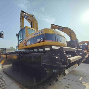 Excavatrice Caterpillar 320CL d'occasion, modèle 2023, faible nombre d'heures, bon état, prix avantageux, moteur, pompe, puissance 90 kW, godet de 1,1 m³ - Product Image 6