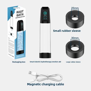 Bomba Eléctrica de Alargamiento de Pene con Pantalla Digital, Masturbadores Rotatorios, Juguete Sexual <span class=keywords><strong>Masculino</strong></span> para Hombres - Product Image 4