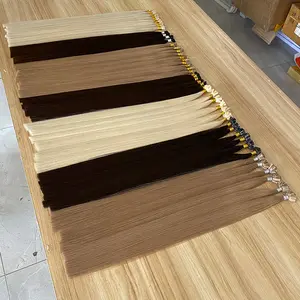 China Factory Flat Tip Hair Extension, Pre-Bonded Ombre Human Hair Flat Tip, European Flat Tip Hair Extension