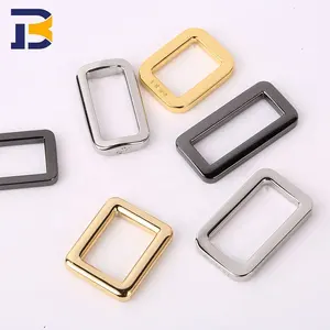 Высококачественные цветные металлические D-образные кольца 16-50 мм петля пряжка для сумок металлическое D-образное кольцо