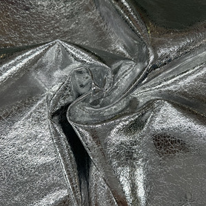 Película Metálica Craquelada, <span class=keywords><strong>Piel</strong></span> de Oveja Genuina, Material de Cuero de Oveja para <span class=keywords><strong>Sandalias</strong></span> y Bolsos - Product Image 3