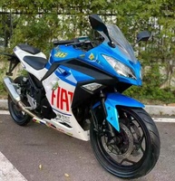 Motocicleta Usada de 250cc 400cc, Máquina Deportiva de Alta Potencia, Motocicleta de Carreras de Seis Velocidades, Motocicleta de Alto Rendimiento para el Desplazamiento Diario