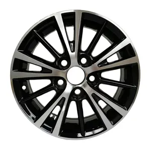 Лидер продаж, автомобильный обод из алюминиевого сплава, 15 16-дюймовые колесные диски, гипер черный, подходит для Toyota Honda VW #06008