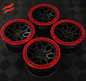 Jantes Beadlock forgées sur mesure 17x8.5 17x9 18x9 18x9.5 6x139.7 6x114.3 Jantes en alliage pour voitures tout-terrain 4x4 pour Jeep <span class=keywords><strong>Ford</strong></span> <span class=keywords><strong>Raptor</strong></span> - Product Image 3