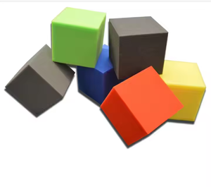 Tùy chỉnh màu sắc Pit khối Bìa Trampoline Sponge Kid đồ chơi mềm tùy chỉnh căng thẳng bóng bọt Cube đồ chơi - Product Image 6