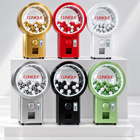 Vente chaude 100MM boules d'acier distributeur automatique grande Capsule pièce-payée Gumball Machine Capsules distributeur automatique pour location