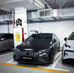ชุดแต่งคาร์บอนไฟเบอร์ Babos สำหรับ Mercedes EQE สภาพใหม่ พร้อมกาวในตัว  ลิ้นกันชนหน้า ดิฟฟิวเซอร์ สปอยเลอร์ ฝากระโปรง อัพเกรด ปี 2022- - Product Image 1