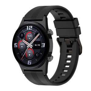 22MM Pour L'honneur <span class=keywords><strong>Montre</strong></span> <span class=keywords><strong>GS3</strong></span> Bande Bracelet En Silicone Pour Huawei <span class=keywords><strong>Honor</strong></span> GS 3 Correa Smartwatch Bracelet Bracelet De Rechange - Product Image 5