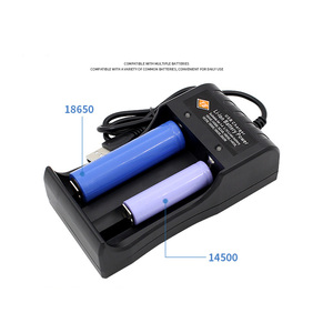 2 слота литий-ионный аккумулятор Портативный Usb зарядное устройство для 18350 18500 <span class=keywords><strong>18650</strong></span> 21700 перезаряжаемый 3,7 В литий-ионный аккумулятор сотового зарядного устройства - Product Image 6