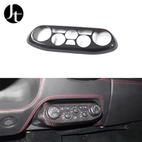 Autocollant de protection décoratif pour panneau de commande de climatisation de voiture, accessoires intérieurs pour Ferrari 458, style OEM