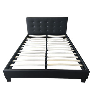 Cadre de lit rembourré doux et confortable, taille Queen, meubles de chambre à coucher, fabricant de cadres de lit rembourrés - Product Image 5