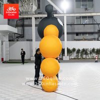 Arche publicitaire géante gonflable 360° en forme d'abeille de 4 m, design personnalisé, pour Noël, étanche, en matériau durable, avec ventilateur intégré