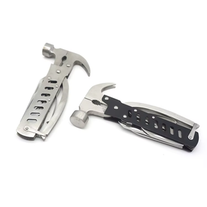 مطرقة متعددة الوظائف صغيرة من الفولاذ المقاوم للصدأ مع حلقة مفاتيح للاستخدامات الصناعية والمنزلية، مصنوعة من البلاستيك - Product Image 4