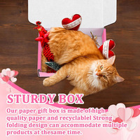 Carton ondulé Mailer Emballage Boîte Petite entreprise Mignon Carton Mailers Emballage Produit Boîtes D'expédition pour Petite Entreprise