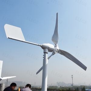 Éolienne à axe horizontal Elege 1KW-10KW 48V-380V pour usage domestique, certifiée CE, système d'énergie libre, kit complet Elege-A1 Elege-A1 Wind 1 - Product Image 5