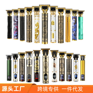 T9 Hair Clipper Electric Trimmer 500-800mAh Rechargeable Metal Body Home Use Strong Power 7000-9000rpm - Product Image 5