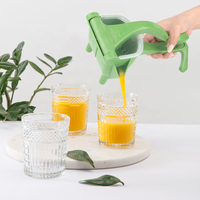 Keuken Gadgets Grote Capaciteit Multifunctionele Handmatige Plastic Handpers Fruitpers Lime Sinaasappel Citrus Keuken Citroenpers