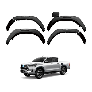 Accessoires extérieurs automobiles d'usine : Élargisseurs d'ailes TXR avec design boutonné pour <span class=keywords><strong>Toyota</strong></span> Hilux 2015-2020 - Product Image 1