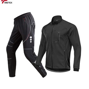 Combinaison thermique pour <span class=keywords><strong>homme</strong></span> TIMETEX, vêtements de cyclisme, coupe-vent, réfléchissant, <span class=keywords><strong>tenue</strong></span> de course, VTT, vélo de route, course nocturne, <span class=keywords><strong>tenue</strong></span> d'<span class=keywords><strong>hiver</strong></span> - Product Image 6
