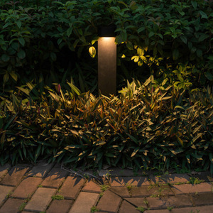 Luz LED para jardín de aluminio impermeable para exteriores, 7W COB, cabezal redondo, para iluminación de caminos de jardín - Product Image 4