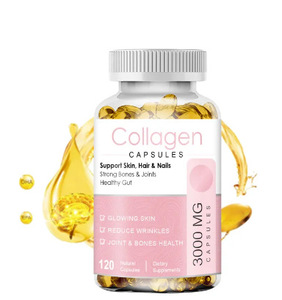 Complément alimentaire pour la peau au collagène, best-seller, Mama Beauty Collagen, capsules molles, 120 unités, dose de <span class=keywords><strong>3000</strong></span> <span class=keywords><strong>mg</strong></span>, soutien des os et des articulations, OEM - Product Image 6