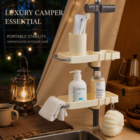 Support de rangement antidérapant durable pour robinet de salle de bain, organisateur d'évier de cuisine pour savon et éponge