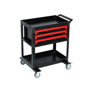 Multifunctional <b>Tool</b> <b>Cart</b> 50x40x30cm Metal Storage Garage Workshop Organizer Easy Cleaning - Product Image 1