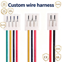 Faisceau de câblage personnalisé OEM, fil à borne GH1.25, connexion double extrémité femelle 2-12 broches pour drones et modèles d'avions