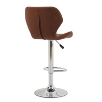 Tabouret de bar réglable en cuir Pu Offre Spéciale comptoir pivotant tabouret de chaise de bar haut pour les cuisines