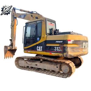 Excavatrice d'occasion CATERPILLAR 312B, excavatrice d'occasion E120B, matériel de construction Cater, excavatrice de taille moyenne CAT12-TONS en stock - Product Image 1