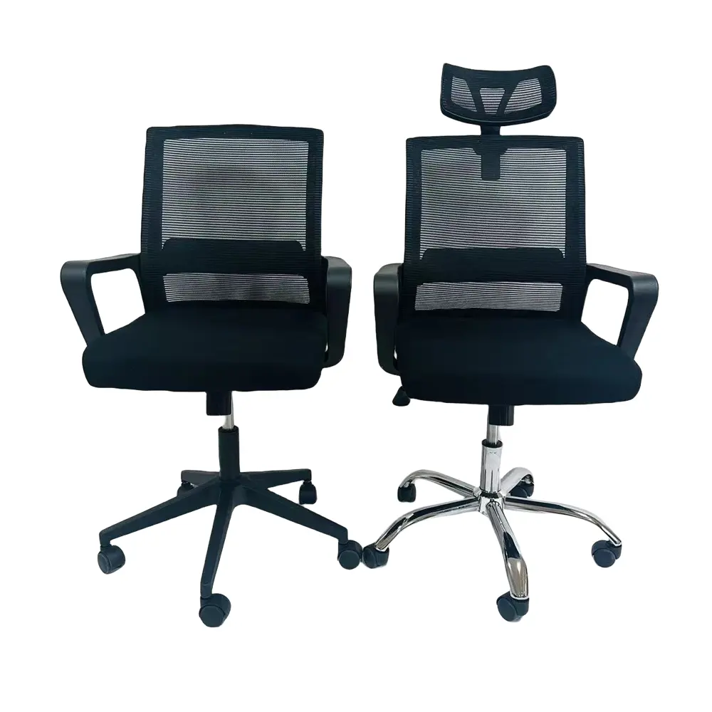 File arkalıklı ofis koltuğu mobilya nefes geri örgü yumuşak koltuk düşük fiyat yastıklı ayarlanabilir haddeleme büro sandalyeleri personel ofis koltuğu