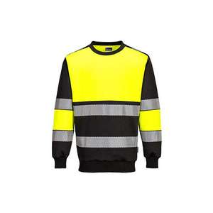 Portwest-PW376YBR5XL สเวตเชิ้ต PW3 Hi-Vis Class 1สีเหลือง/ดำ-EAN 5036108391301 HI-VIS ชุดทำงาน - Product Image 1
