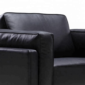 Ensemble de canapés en cuir au design moderne pour bureau, mobilier de bureau - Product Image 4