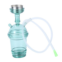 Chicha Narguilé Tube Unique Acrylique Arabe Portable en Forme de Tasse pour Voiture – Prix Usine de Gros Pas Cher