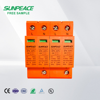 DC SPD 500V 20kA T2 Type dispositif de protection contre les surtensions 2P 2 pôles parafoudre pour systèmes PV 20kA-40kA Protection contre les surtensions