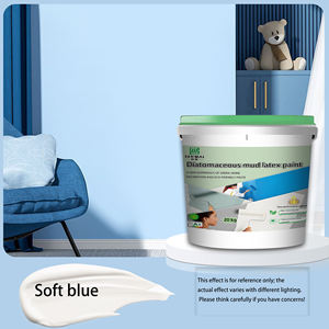 Kalıp dayanıklı lateks boya anti-kirlenme iç duvar boyası küf dayanıklı iç duvar boyası Diatom çamur çevre dostu boya - Product Image 6