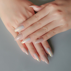 Nouvelle Arrivée Marque Privée <span class=keywords><strong>Gel</strong></span> UV Couverture Complète <span class=keywords><strong>Ongles</strong></span> En <span class=keywords><strong>Acrylique</strong></span> 24 pcs/Boîte Stiletto <span class=keywords><strong>Faux</strong></span> <span class=keywords><strong>Ongles</strong></span> À Presser Conseils ABS Matériel - Product Image 1