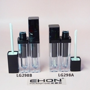 Contenants à gloss à lèvres vides personnalisables 6 ml en plastique de qualité cosmétique avec étiquetage et emballage par marquage à chaud - Product Image 5