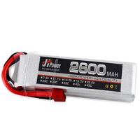 Batterie Lipo RC 2S 7.4V 2600mAh 25C pour avion, voiture, bateau RC, pack de batteries lithium-ion