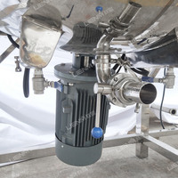Mélangeur de savon liquide industriel 300L, machine de mélange chimique, équipement de production de détergent, réservoir en acier inoxydable