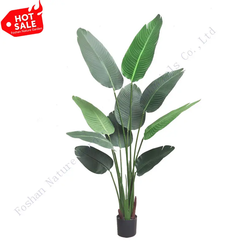 Indoor Fake BirdのParadise Decoration Plant Plastic Traveler Artificial Banana Tree